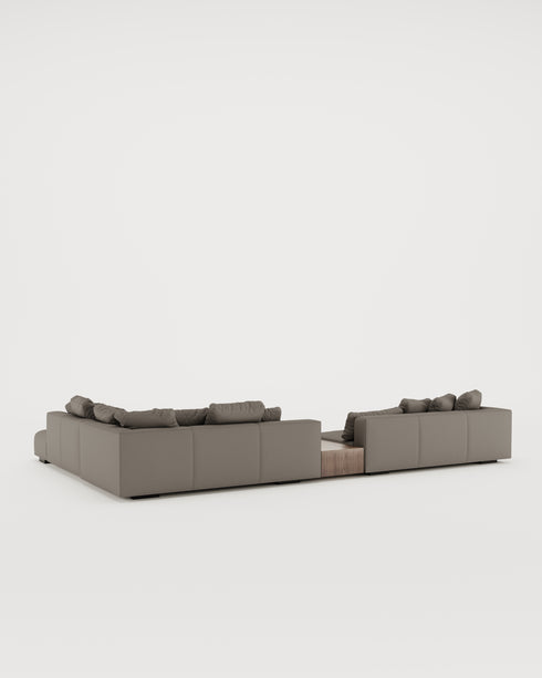 DALLAS CORNER SOFA - TABLE